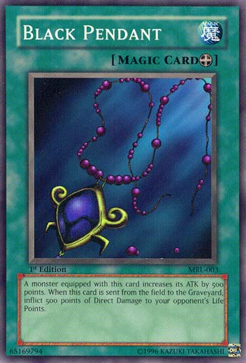 Black Pendant [MRL-003] Super Rare | The CG Realm