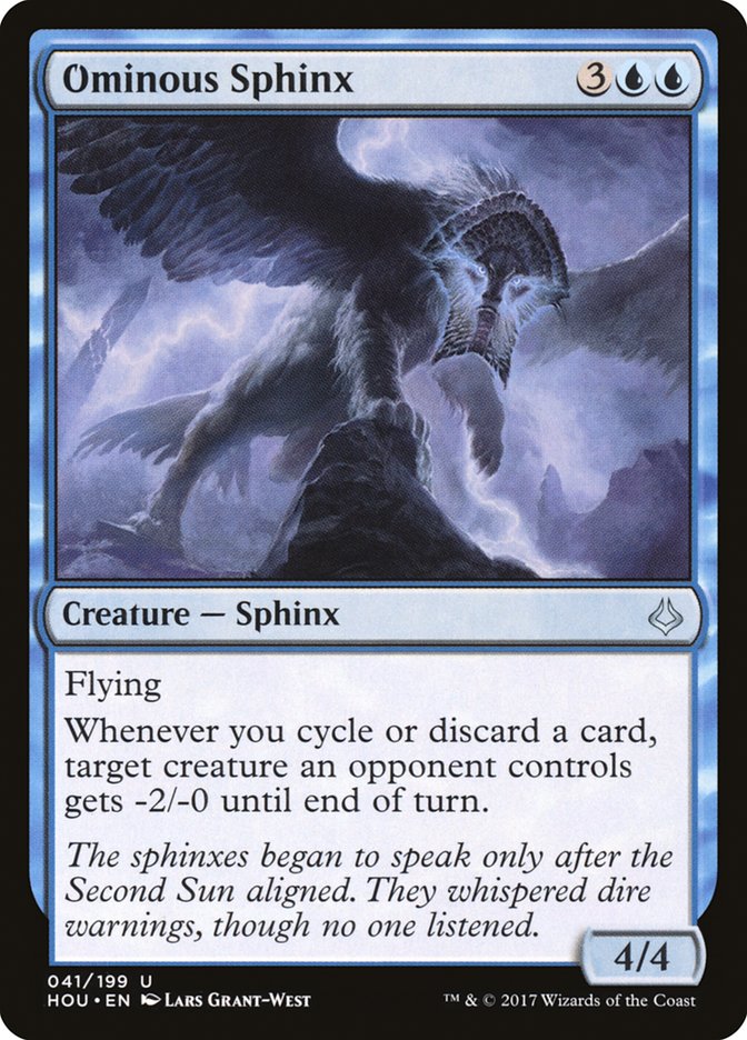 Ominous Sphinx [Hour of Devastation] | The CG Realm