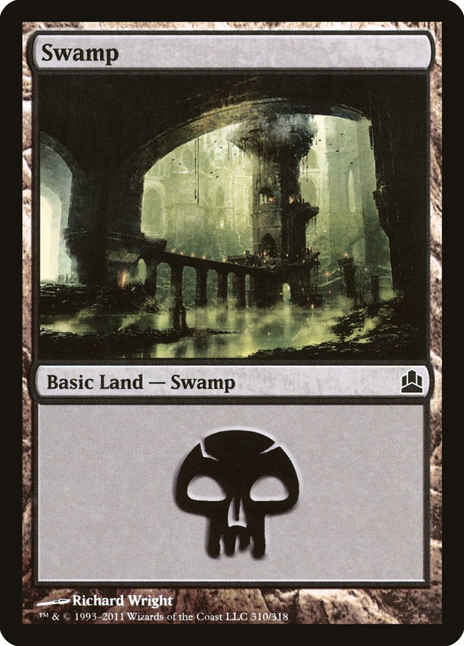 Swamp (310) [Commander 2011] | The CG Realm