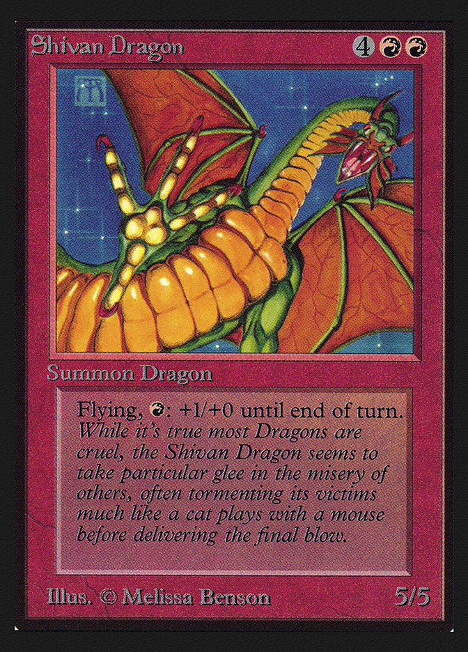 Shivan Dragon [Collectors' Edition] | The CG Realm