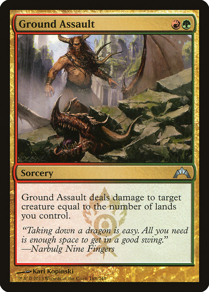 Ground Assault [Gatecrash] | The CG Realm