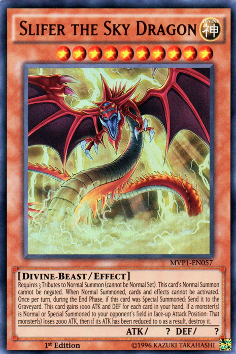 Slifer the Sky Dragon [MVP1-EN057] Ultra Rare | The CG Realm