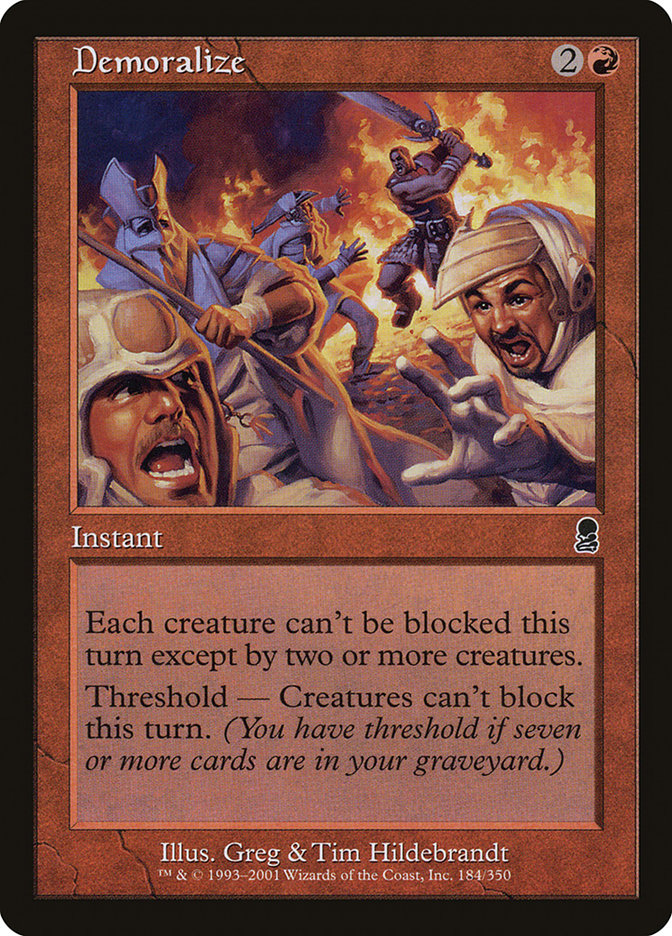 Demoralize [Odyssey] | The CG Realm