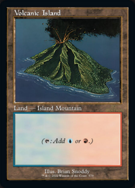 Volcanic Island (Retro Frame) (30A-579) - 30th Anniversary Edition