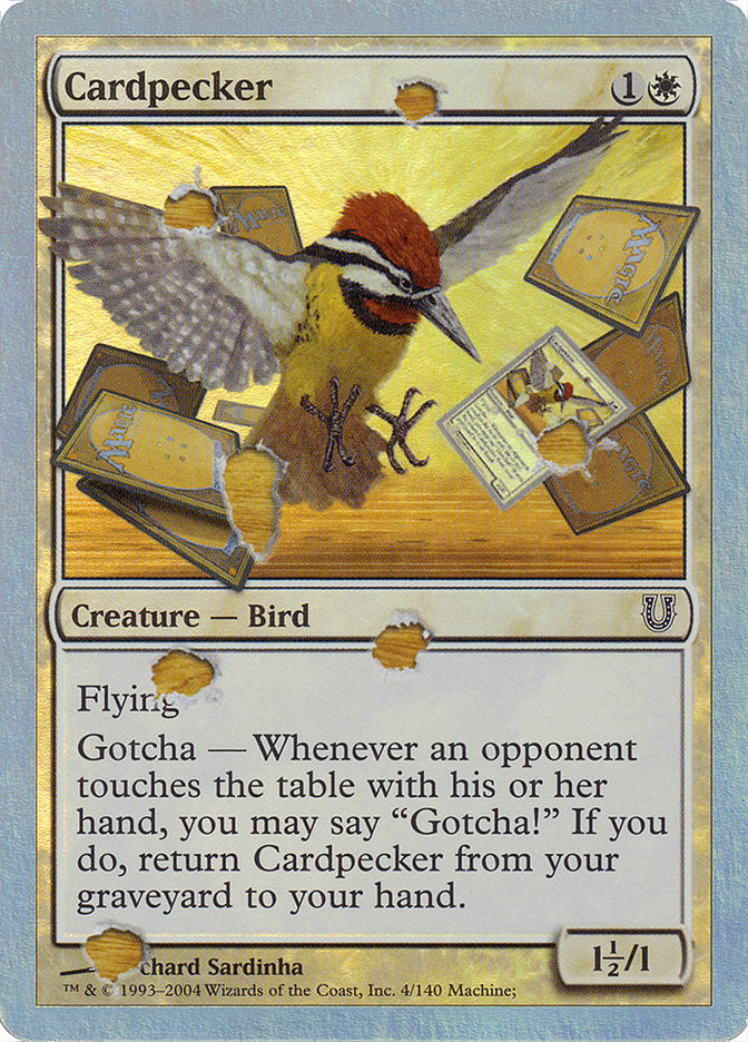 Cardpecker (Alternate Foil) [Unhinged] | The CG Realm