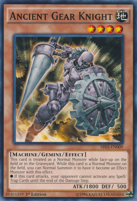 Ancient Gear Knight [SR03-EN009] Common | The CG Realm
