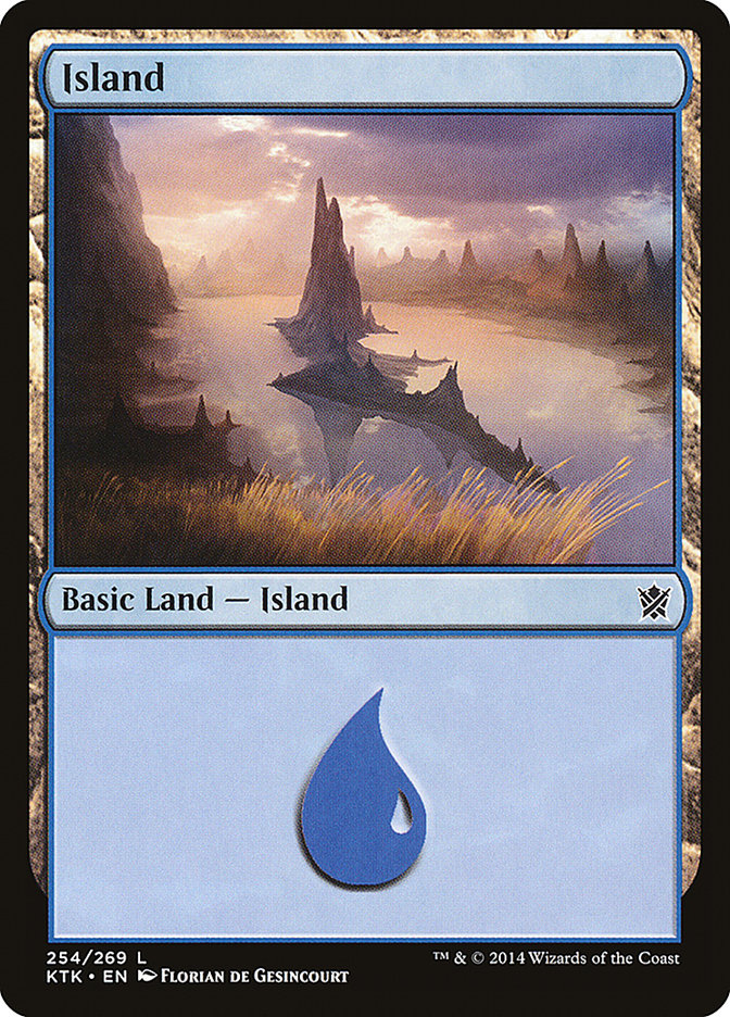 Island (254) [Khans of Tarkir] | The CG Realm