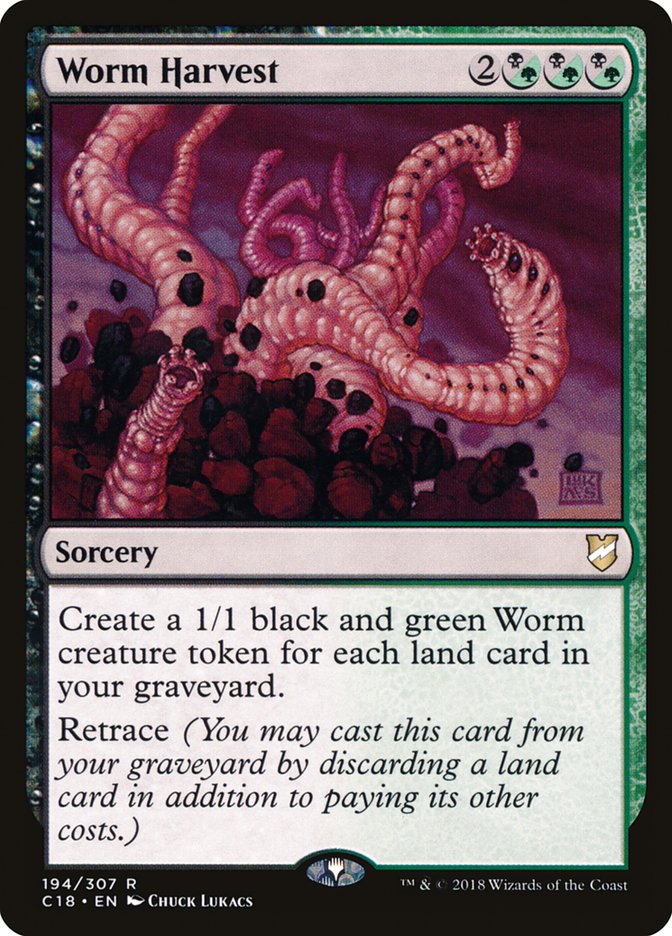 Worm Harvest [Commander 2018] | The CG Realm