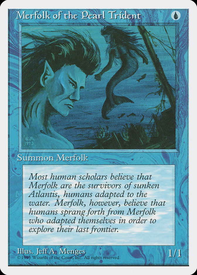 Merfolk of the Pearl Trident [Fourth Edition] | The CG Realm
