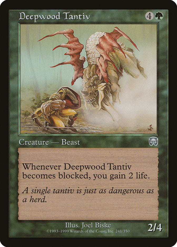 Deepwood Tantiv [Mercadian Masques] | The CG Realm