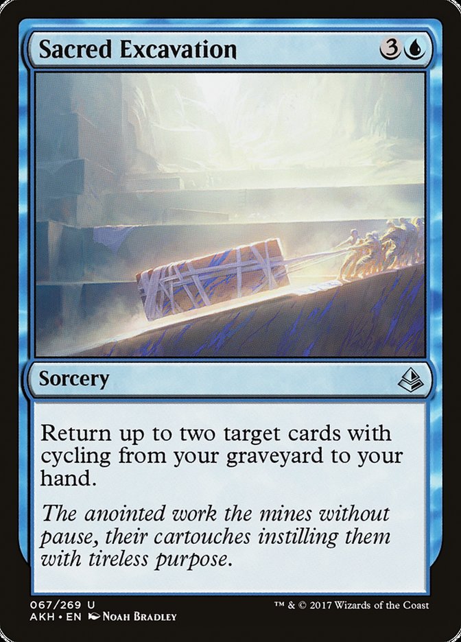 Sacred Excavation [Amonkhet] | The CG Realm