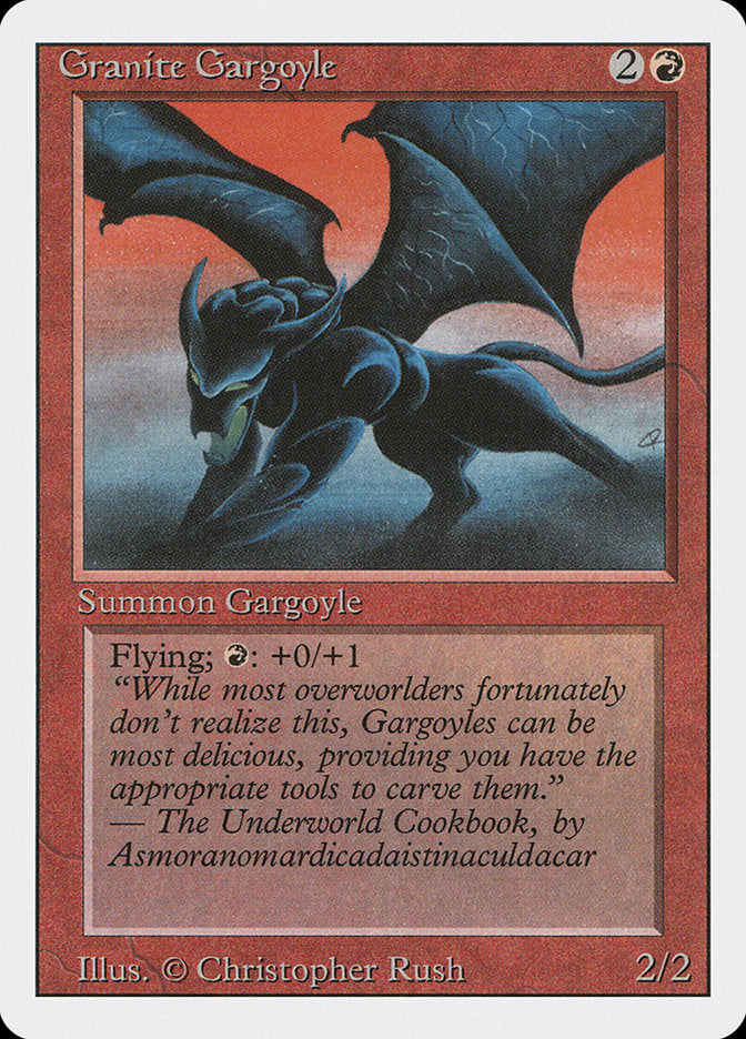 Granite Gargoyle [Revised Edition] | The CG Realm