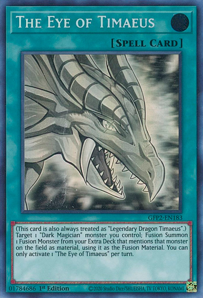 The Eye of Timaeus [GFP2-EN183] Ghost Rare | The CG Realm
