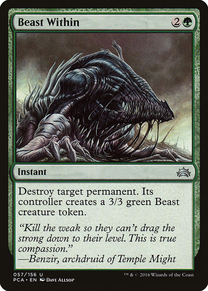 Beast Within [Planechase Anthology] | The CG Realm