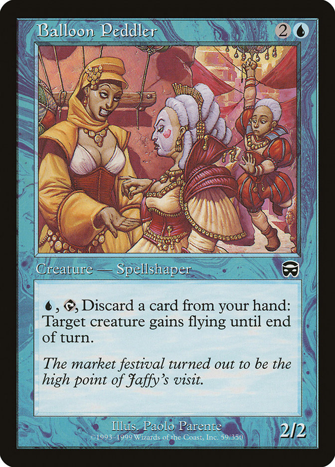 Balloon Peddler [Mercadian Masques] | The CG Realm