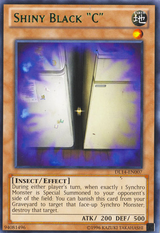 Shiny Black "C" (Green) [DL14-EN007] Rare | The CG Realm
