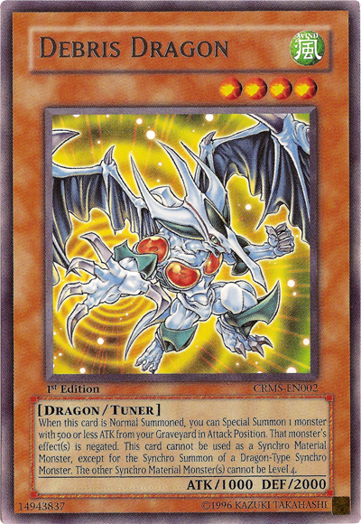 Debris Dragon [CRMS-EN002] Rare | The CG Realm