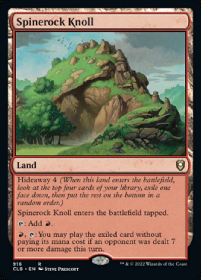Spinerock Knoll [Commander Legends: Battle for Baldur's Gate] | The CG Realm