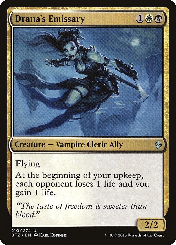 Drana's Emissary [Battle for Zendikar] | The CG Realm