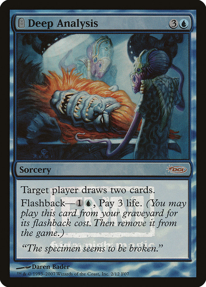 Deep Analysis [Friday Night Magic 2007] | The CG Realm