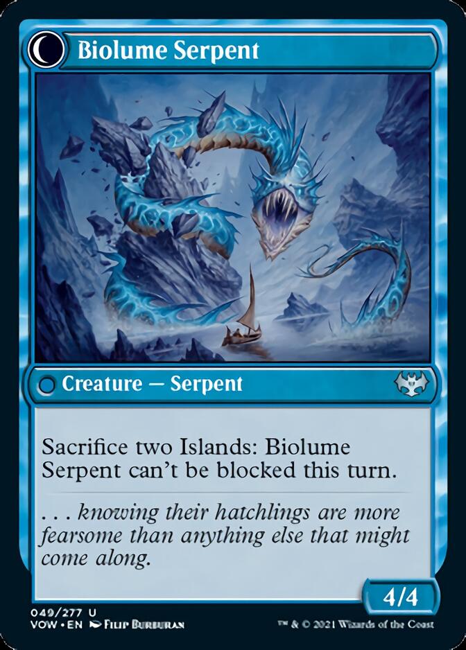 Biolume Egg // Biolume Serpent [Innistrad: Crimson Vow] | The CG Realm