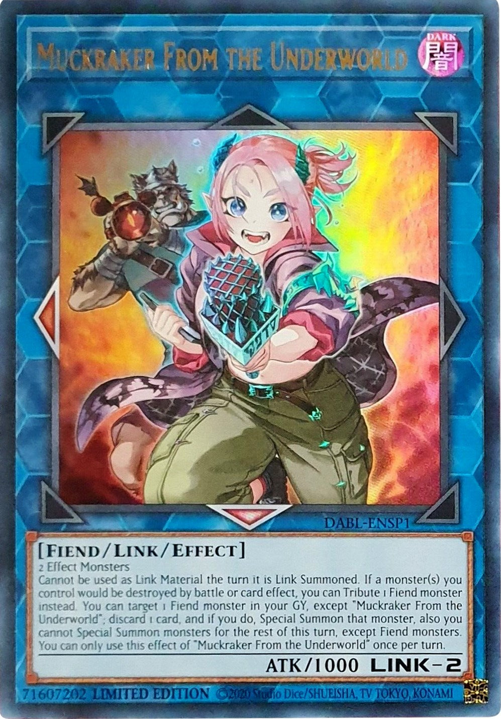 Muckraker From the Underworld [DABL-ENSP1] Ultra Rare | The CG Realm