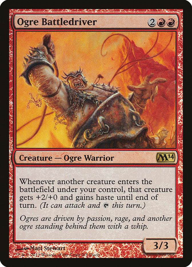 Ogre Battledriver (Duels of the Planeswalkers Promos) [Duels of the Planeswalkers Promos 2013] | The CG Realm