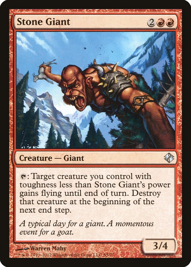 Stone Giant [Duel Decks: Venser vs. Koth] | The CG Realm
