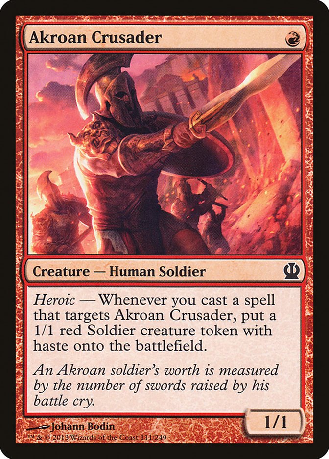 Akroan Crusader [Theros] | The CG Realm