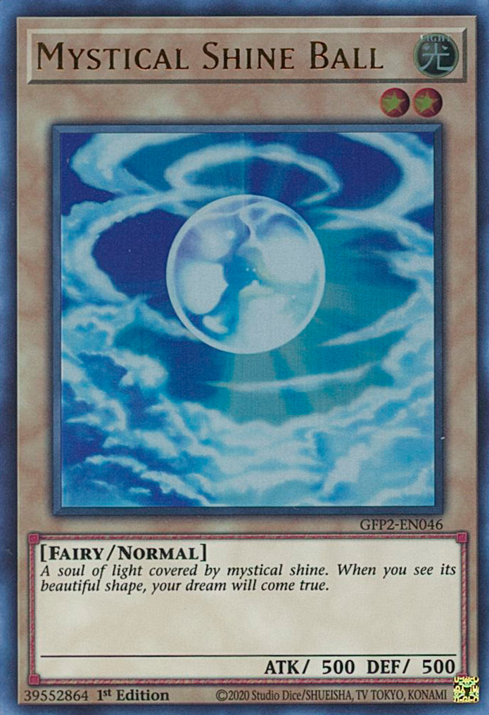 Mystical Shine Ball [GFP2-EN046] Ultra Rare | The CG Realm