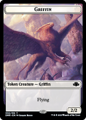 Elephant // Griffin Double-Sided Token [Dominaria Remastered Tokens] | The CG Realm