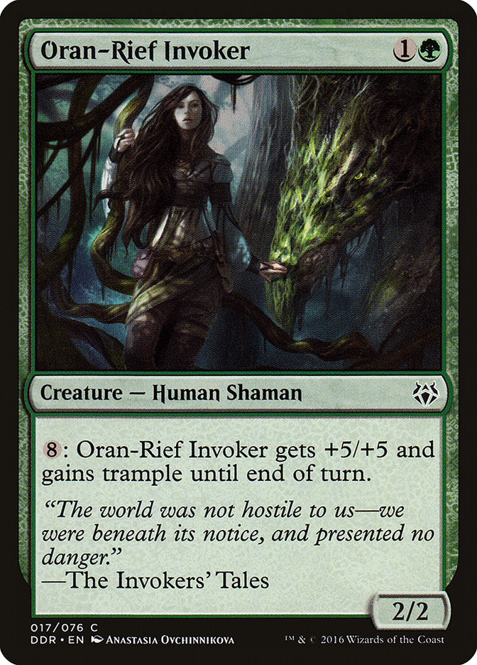 Oran-Rief Invoker [Duel Decks: Nissa vs. Ob Nixilis] | The CG Realm