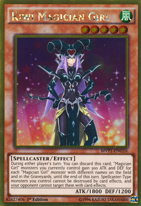 Kiwi Magician Girl [MVP1-ENG16] Gold Rare | The CG Realm