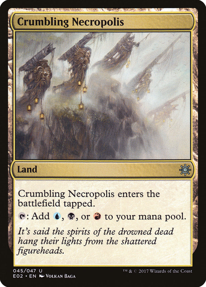 Crumbling Necropolis [Explorers of Ixalan] | The CG Realm