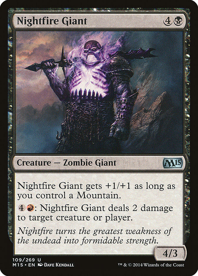 Nightfire Giant [Magic 2015] | The CG Realm