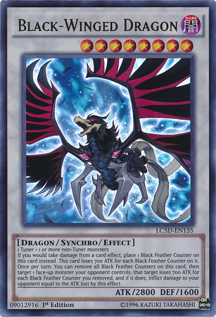 Black-Winged Dragon [LC5D-EN135] Ultra Rare | The CG Realm