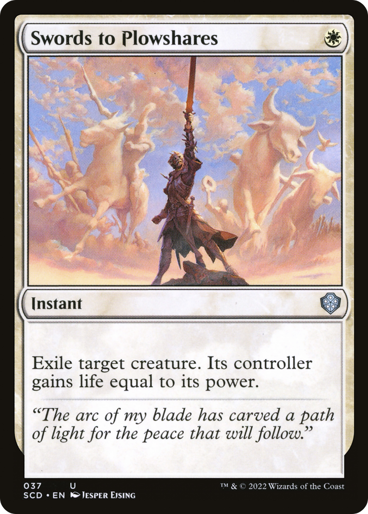 Swords to Plowshares [Starter Commander Decks] | The CG Realm