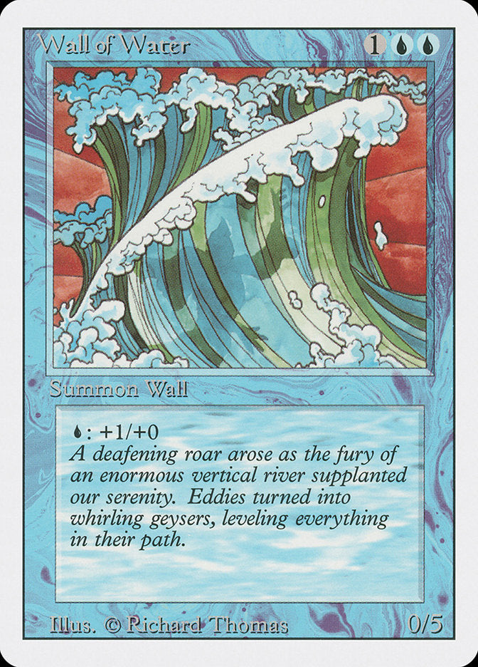 Wall of Water [Revised Edition] | The CG Realm