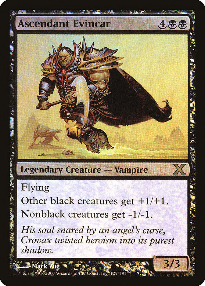 Ascendant Evincar (Premium Foil) [Tenth Edition] | The CG Realm