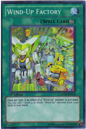 Wind-Up Factory [GENF-EN054] Super Rare | The CG Realm