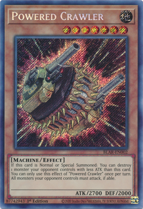 Powered Crawler [BLAR-EN002] Secret Rare | The CG Realm