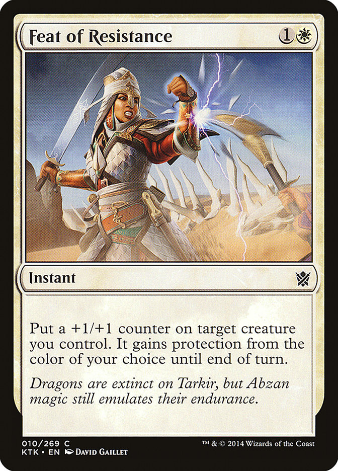 Feat of Resistance [Khans of Tarkir] | The CG Realm