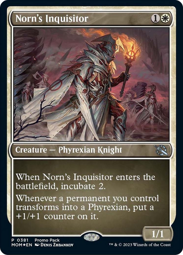Norn's Inquisitor (Promo Pack) [March of the Machine Promos] | The CG Realm