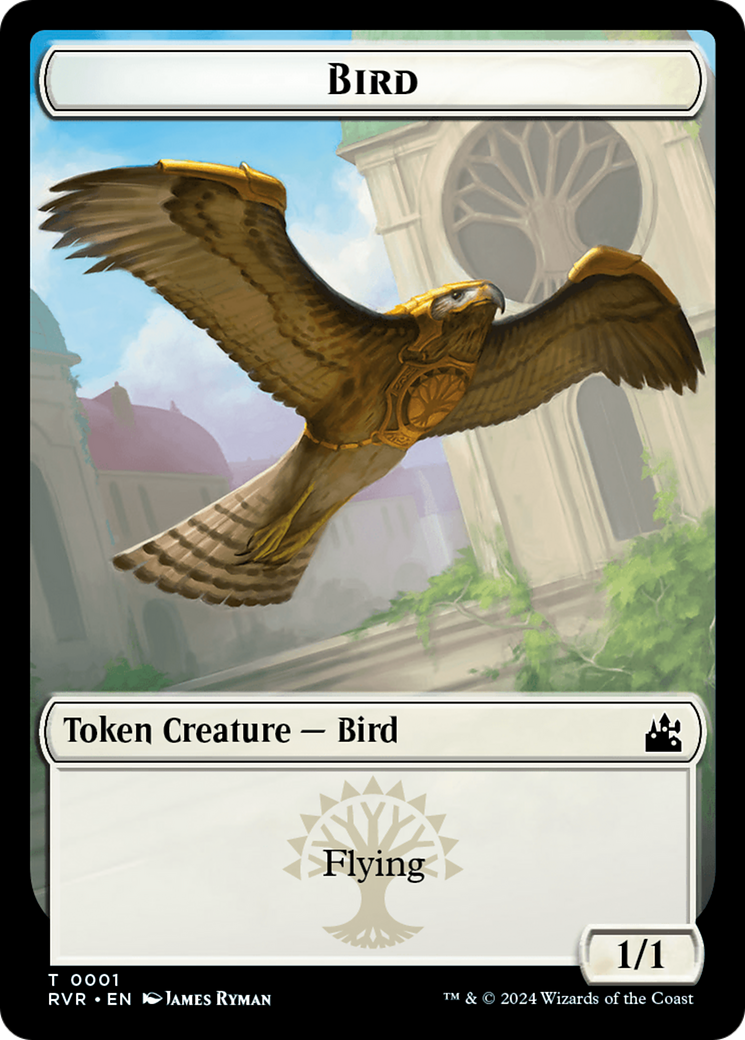 Bird Token [Ravnica Remastered Tokens] | The CG Realm