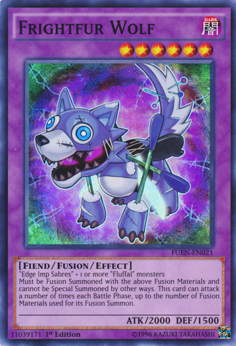 Frightfur Wolf [FUEN-EN021] Super Rare | The CG Realm