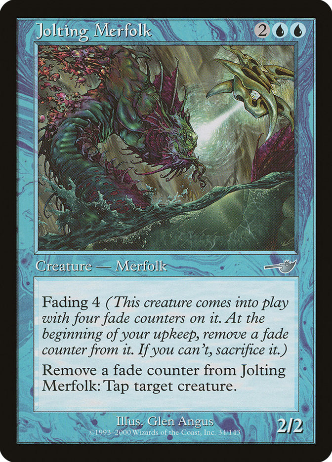 Jolting Merfolk [Nemesis] | The CG Realm