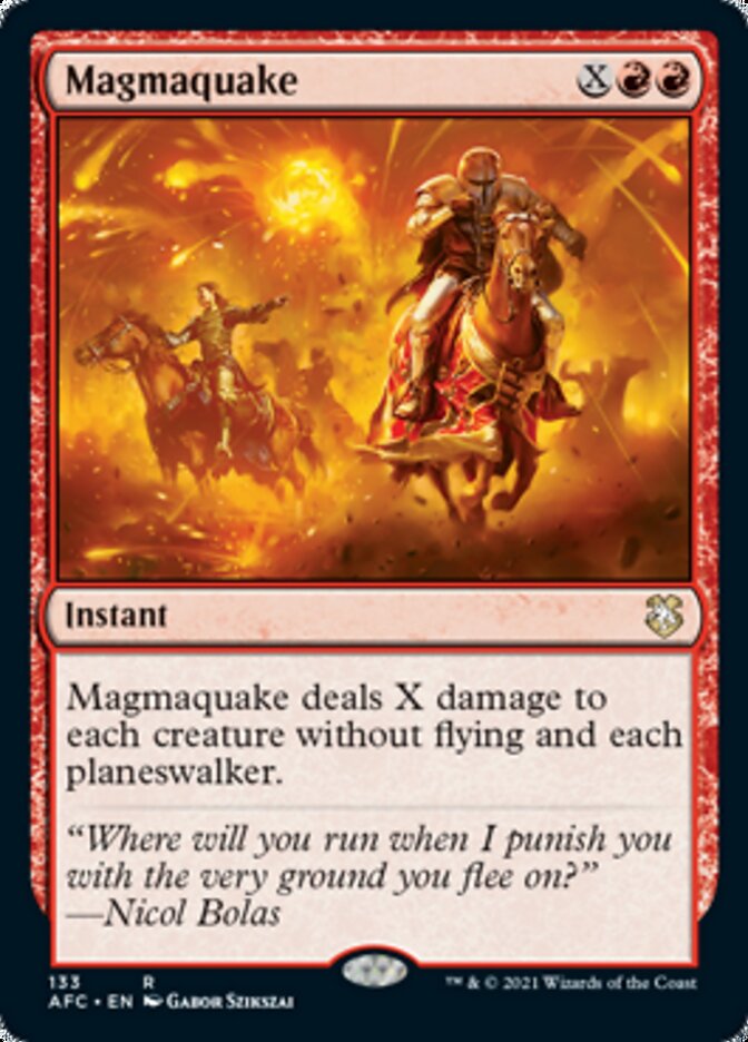 Magmaquake [Dungeons & Dragons: Adventures in the Forgotten Realms Commander] | The CG Realm