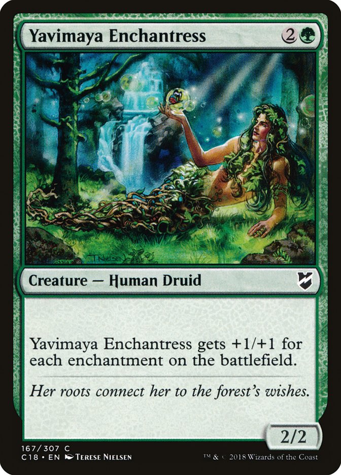 Yavimaya Enchantress [Commander 2018] | The CG Realm