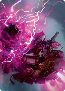 Voltage Surge Art Card [Kamigawa: Neon Dynasty Art Series] | The CG Realm