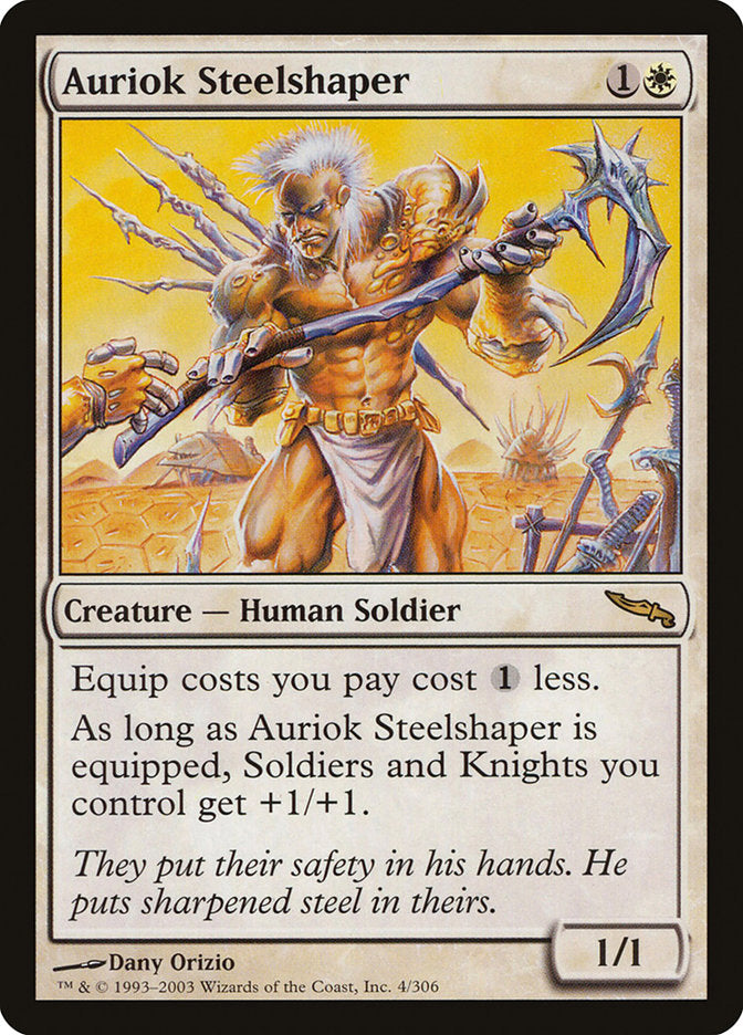 Auriok Steelshaper [Mirrodin] | The CG Realm